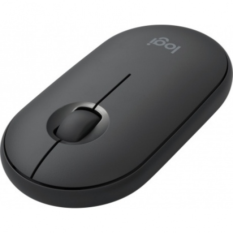 Мышь беспроводная Logitech M350 Pebble Mouse, black (910-005718) - фото 3