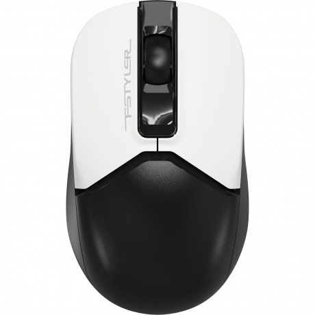 Мышь A4Tech Fstyler FG12 Panda белый/черный - фото 1
