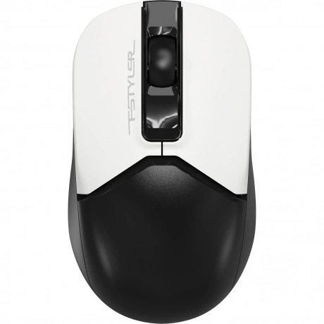 Мышь A4Tech Fstyler FG12 Panda белый/черный