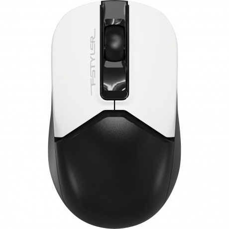 Мышь A4Tech Fstyler FG12S Panda белый/черный - фото 1