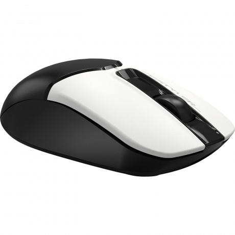 Мышь A4Tech Fstyler FG12S Panda белый/черный - фото 3