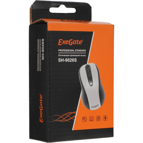 Мышь ExeGate SH-9026S EX264098RUS - фото 9