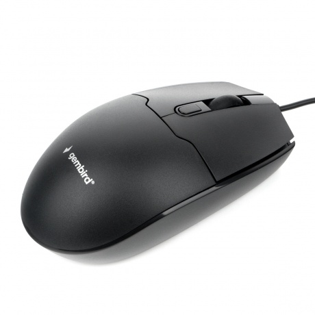 Мышь Gembird MOP-430 USB черный - фото 2