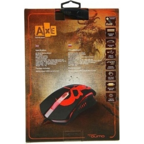 Мышь Qumo Axe M07 (21380) - фото 11