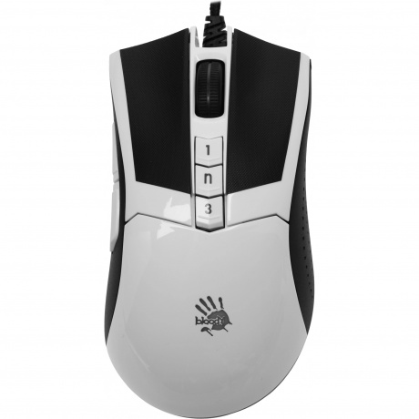 Мышь A4Tech Bloody W90 Max белый/черный - фото 2
