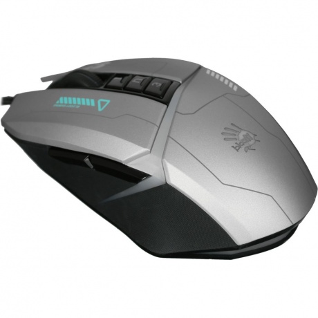 Мышь A4Tech Bloody W60 Max Gun серый/черный - фото 6