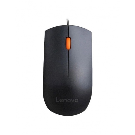 Мышь Lenovo 300 черный/оранжевый (GX30M39704) - фото 1