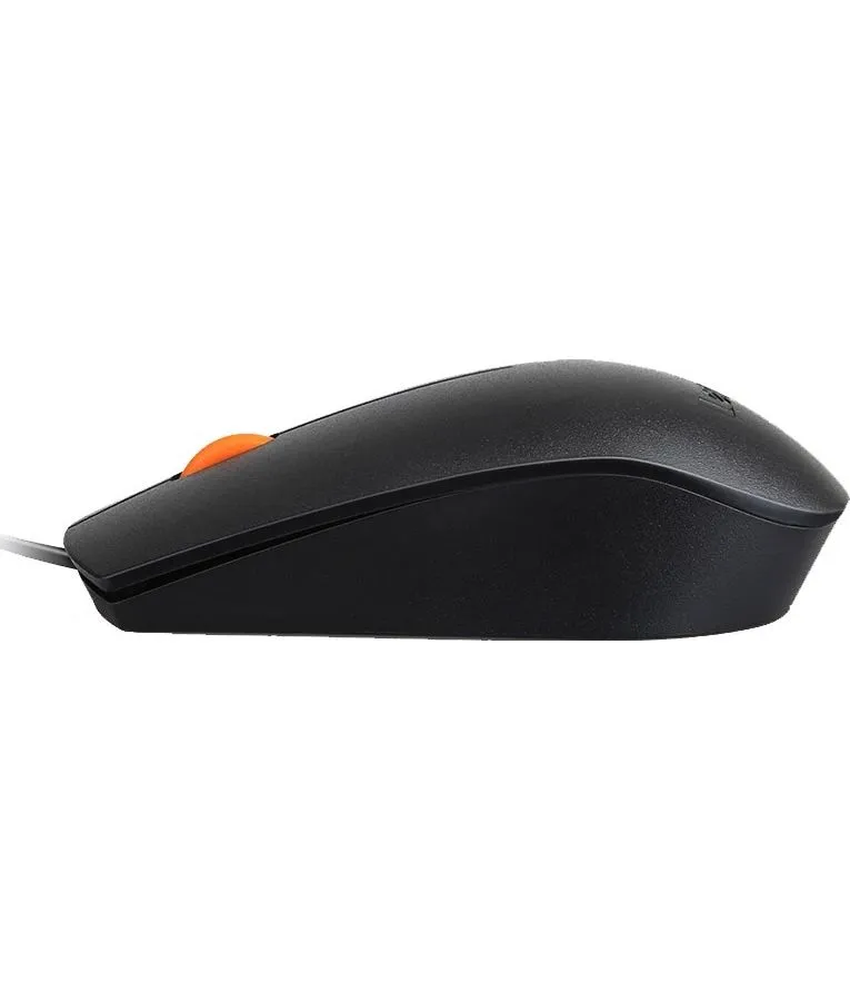 Мышь Lenovo 300 черный/оранжевый (GX30M39704) - фото 4