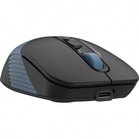 Мышь A4Tech Fstyler FB10C черный/синий - фото 14