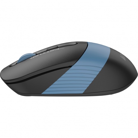 Мышь A4Tech Fstyler FB10C черный/синий - фото 4