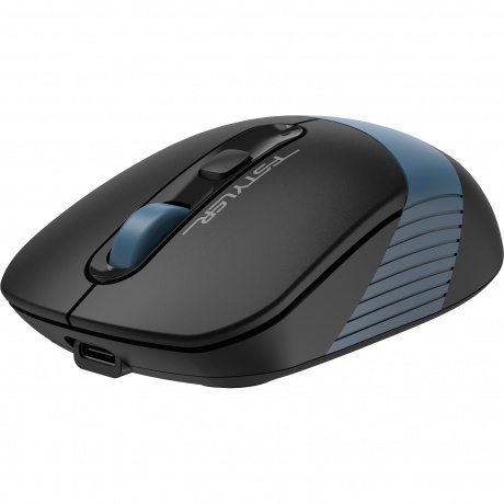 Мышь A4Tech Fstyler FB10C черный/синий - фото 5