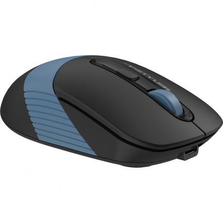 Мышь A4Tech Fstyler FB10C черный/синий - фото 7