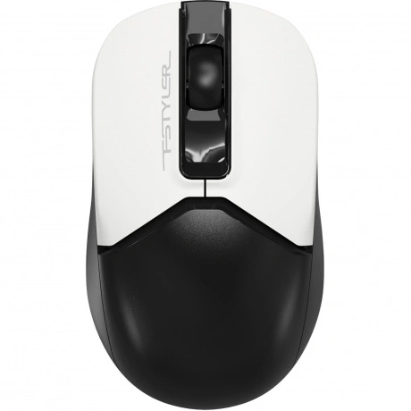 Мышь A4Tech Fstyler FB12 белый/черный