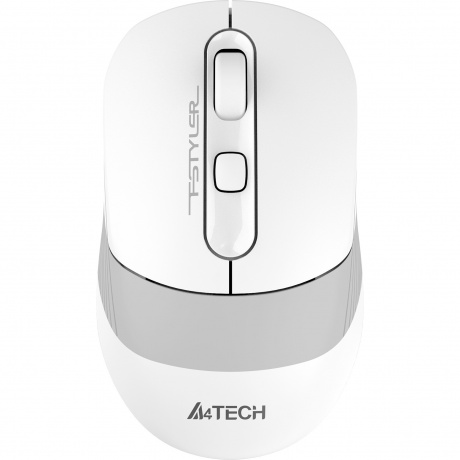 Мышь A4Tech Fstyler FB10C белый/серый - фото 2