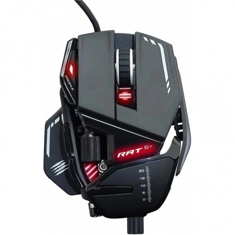 Мышь Mad Catz  R.A.T. 8+ чёрная (MR05DCINBL000-0)
