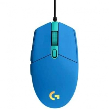 Мышь Logitech G203 LIGHTSYNC Corded Gaming Mouse USB Blue 910-00...