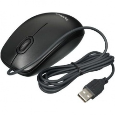 Мышь Logitech M100 темно-серая (910-005006) - фото 6