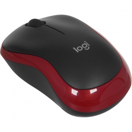 Мышь беспроводная Logitech M185 Red (910-002633) - фото 5