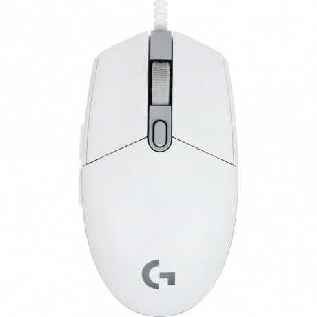 Мышь Logitech G102 LIGHTSYNC White белая (910-005809) - фото 1