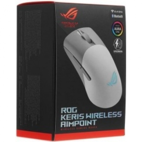 Мышь Asus P709 ROG KERIS WL AIMPOINT WHT (90MP02V0-BMUA10) - фото 14