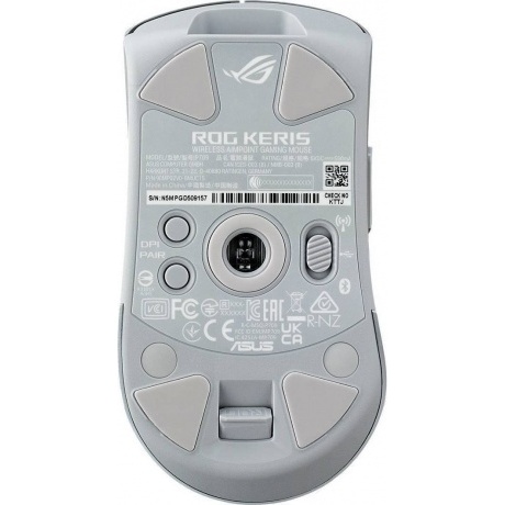 Мышь Asus P709 ROG KERIS WL AIMPOINT WHT (90MP02V0-BMUA10) - фото 6