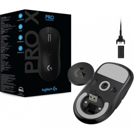Мышь Logitech PRO X Superlight Black (910-005884) - фото 3