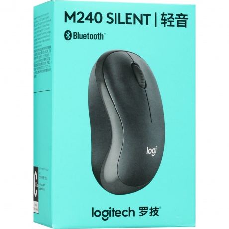 Мышь Logitech M240 SILENT - Graphite (910-007119) - фото 6