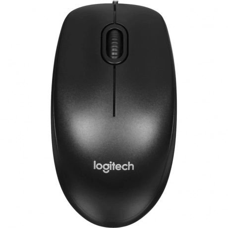Мышь Logitech B100  Black USB (910-006605)