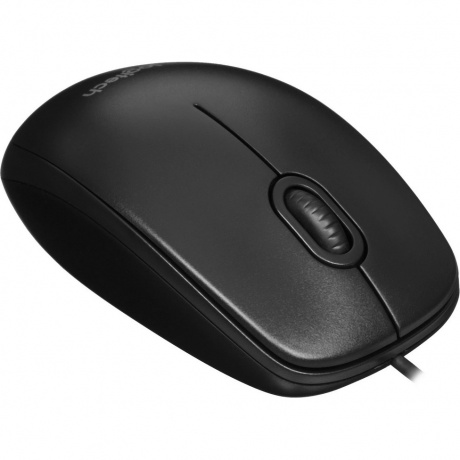 Мышь Logitech B100  Black USB (910-006605) - фото 2