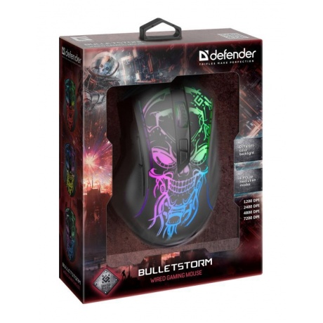 Мышь Defender Bulletstorm GM-928 (52928) - фото 4