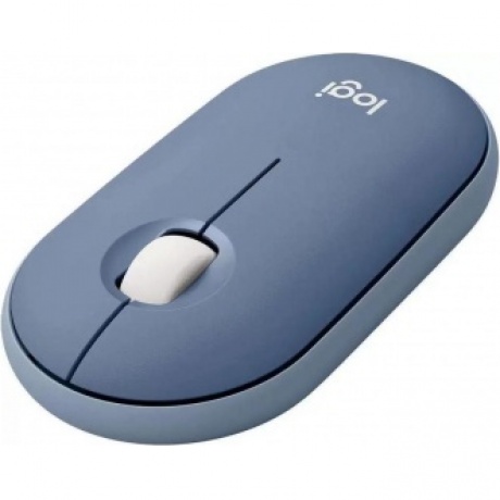 Мышь Logitech PEBBLE M350 BLUE (910-006655) - фото 2