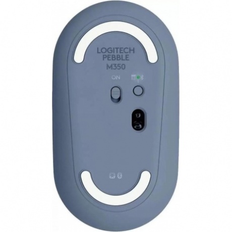Мышь Logitech PEBBLE M350 BLUE (910-006655) - фото 4