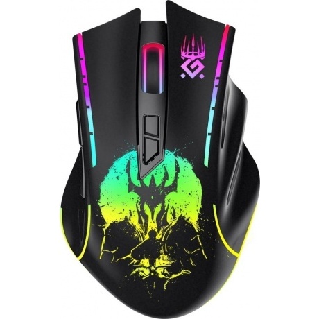 Мышь Defender KRONOS GM-695 RGB/BLACK (52695) - фото 1