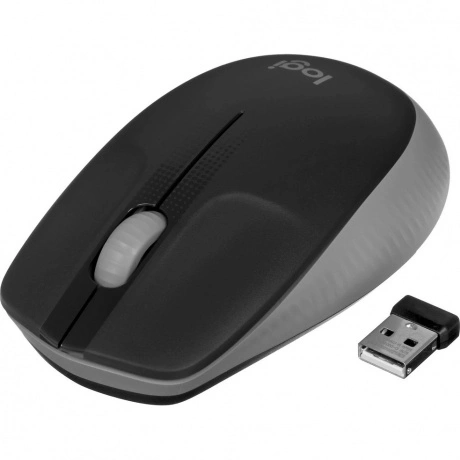 Мышь Logitech M190, Mid Grey (910-005906)