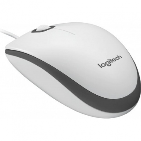 Мышь Logitech M100, White (910-006764) - фото 2