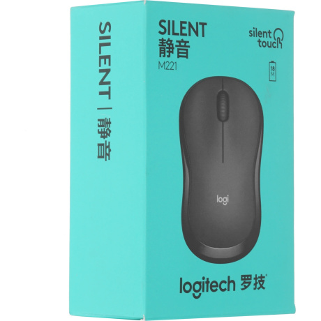 Мышь LOGITECH M221 синяя (910-006111) - фото 8