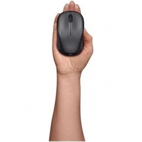 Мышь LOGITECH M235 серая (910-002692) - фото 4