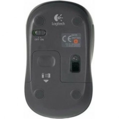 Мышь LOGITECH M235 серая (910-002692) - фото 7