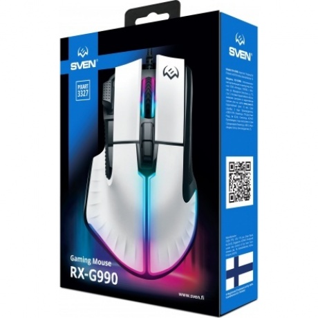 Мышь SVEN RX-G990 белая (SV-021757 - фото 15