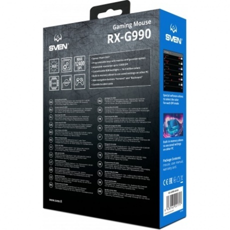 Мышь SVEN RX-G990 белая (SV-021757 - фото 16