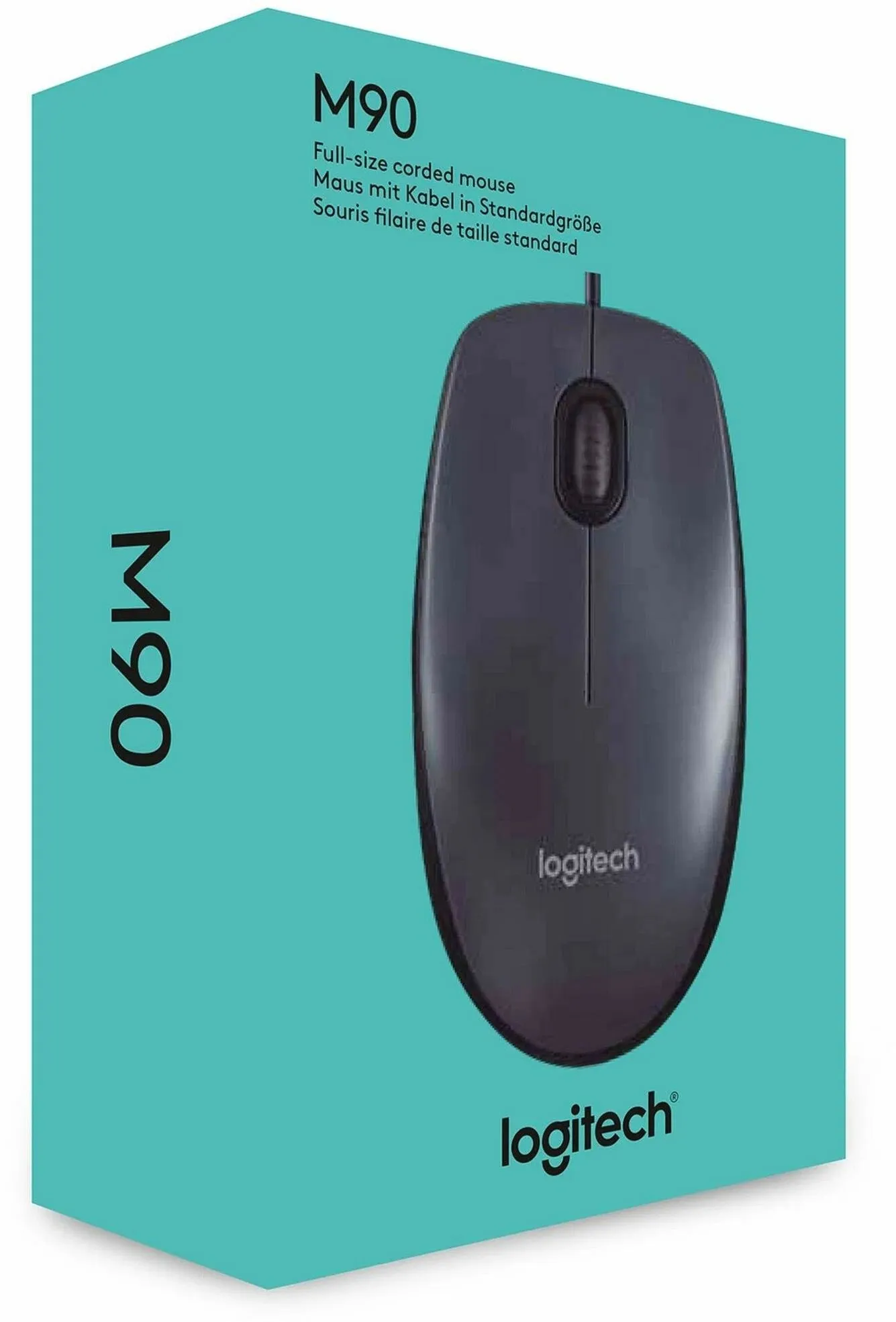 Мышь Logitech M90 Optical USB black (910-001795) - фото 5