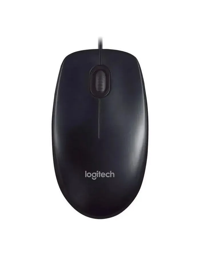 Мышь Logitech M90 Optical USB black (910-001795) - фото 1