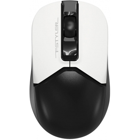 Мышь A4Tech Мышь Fstyler FB12S черный/белый - фото 1