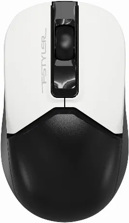 Мышь A4Tech Мышь Fstyler FB12S черный/белый