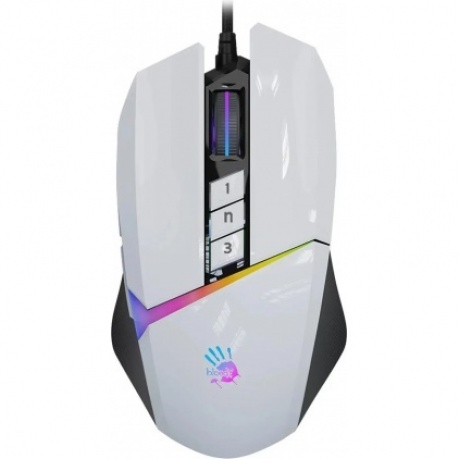 Мышь A4Tech Bloody W60 Max USB White - фото 1