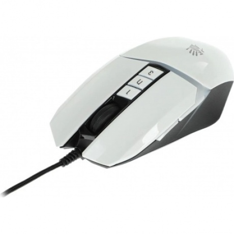 Мышь A4Tech Bloody W60 Max USB White - фото 3