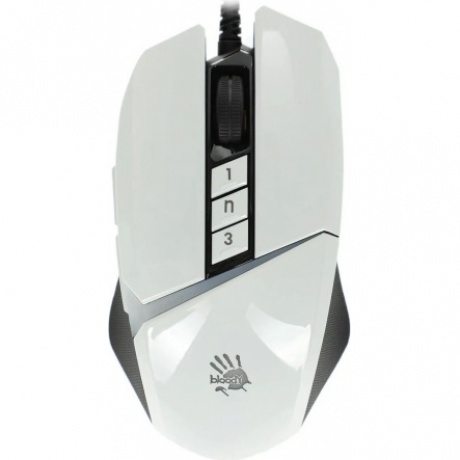 Мышь A4Tech Bloody W60 Max USB White - фото 4