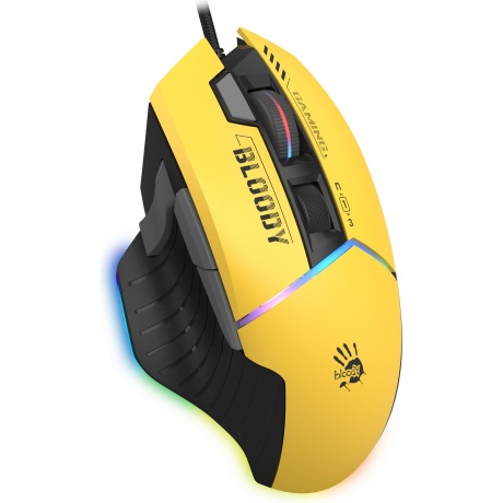Мышь A4Tech Bloody W95 Max Sports Lime - фото 7
