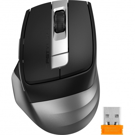 Мышь A4Tech Fstyler FB35CS USB Smoky Grey - фото 2