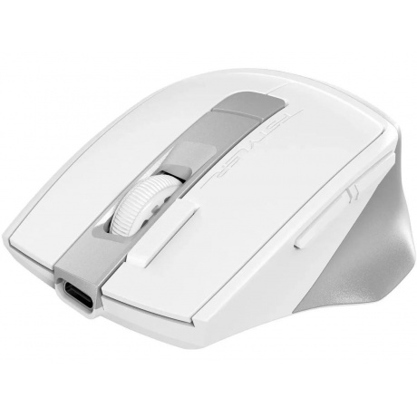 Мышь A4Tech Fstyler FB45CS Air White-Silver - фото 2